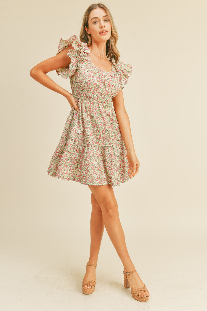 Emma Floral Dress