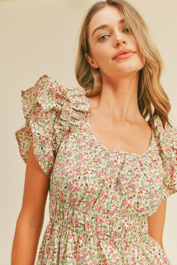 Emma Floral Dress