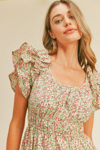 Emma Floral Dress
